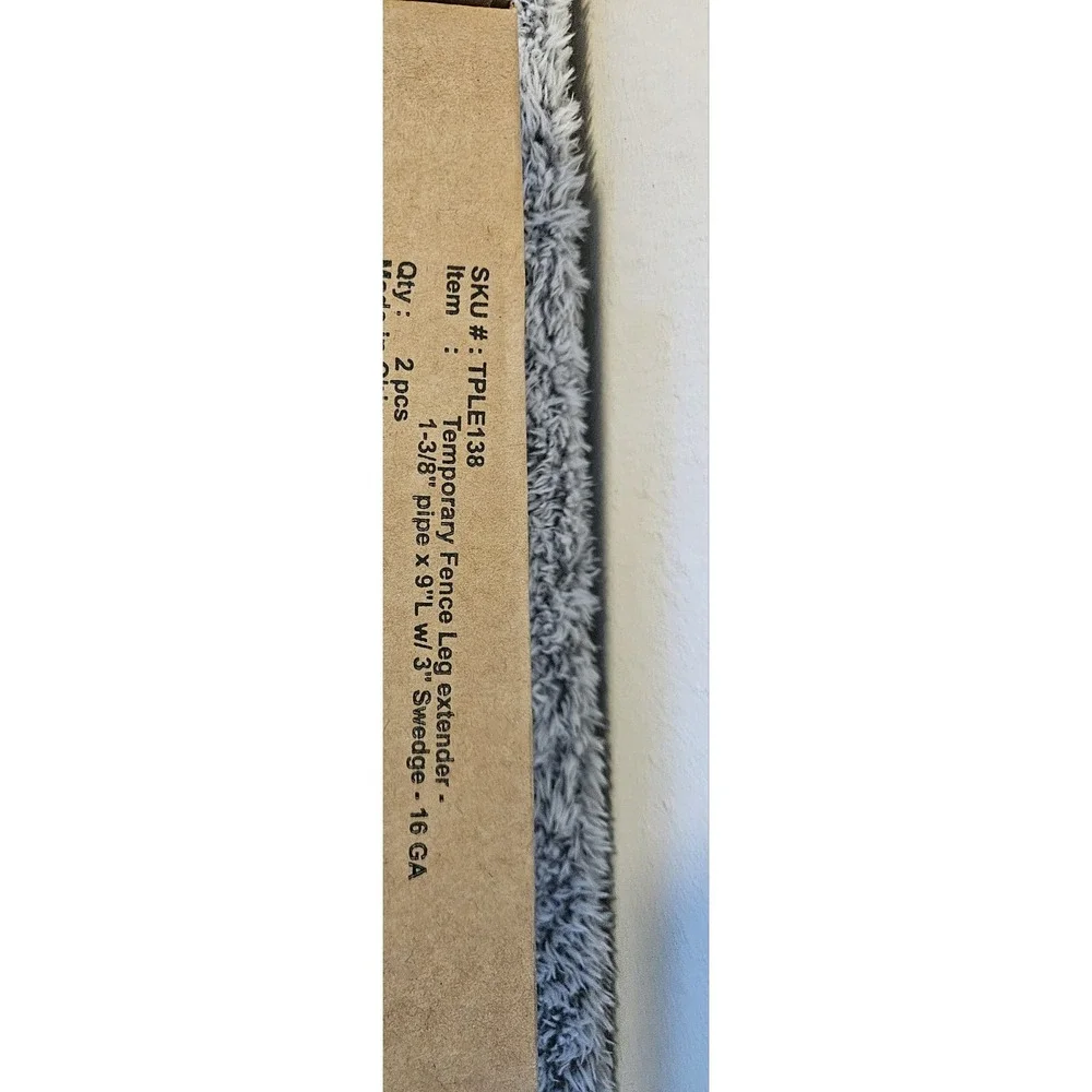 4x‎ Temp Fence Leg Extenders 1-3/8